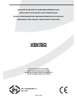 Preview for 1 page of Dru VENTEO Instructions For Installation And Operation Manual