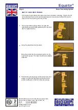 Предварительный просмотр 5 страницы Drucegrove Equator User Manual