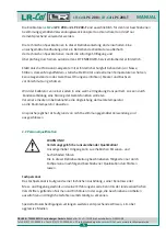 Preview for 5 page of DRUCK & TEMPERATUR Leitenberger LR-Cal LPC 200 Operating Manual