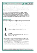 Preview for 16 page of DRUCK & TEMPERATUR Leitenberger LR-Cal LPC 200 Operating Manual