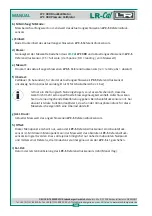 Preview for 50 page of DRUCK & TEMPERATUR Leitenberger LR-Cal LPC 300 Operating Manual