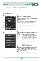 Preview for 32 page of DRUCK & TEMPERATUR Leitenberger LR-Cal LRT 1000 Operating Manual