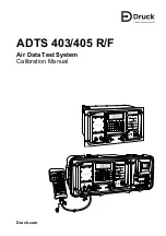 Preview for 1 page of Druck ADTS 403F Calibration Manual