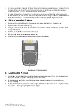 Preview for 22 page of Druck DPI 620 Genii Safety Instructions And User Manual