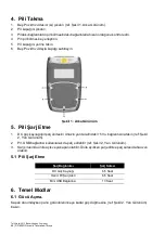 Preview for 100 page of Druck DPI 620 Genii Safety Instructions And User Manual