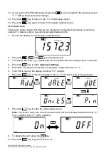 Preview for 30 page of Druck DPI 705E User Manual