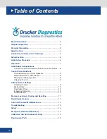 Предварительный просмотр 2 страницы Drucker Diagnostics 853VES Operator'S Manual