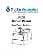 Предварительный просмотр 1 страницы Drucker Diagnostics Apex 6 Service Manual