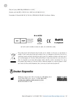 Предварительный просмотр 14 страницы Drucker Diagnostics HORIZON 24-AH Operator'S Manual