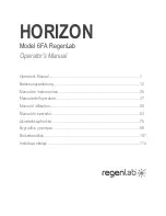 Drucker Diagnostics Horizon 6 FA Operator'S Manual предпросмотр