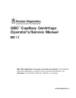 Предварительный просмотр 2 страницы Drucker Diagnostics QBC 425740 Service Manual