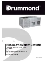 Drummond MRB-36HWN1-X14B Installation Instructions Manual preview