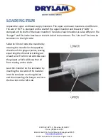 Preview for 12 page of Dry-Lam 27STA Instruction Manual