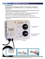 Предварительный просмотр 2 страницы Dry-Matic DM01B Manual