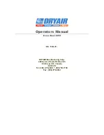 DryAIR 2250 Operator'S Manual предпросмотр