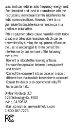 Preview for 6 page of drybar 900-3250-4 Operating Instructions  & Safety Manual