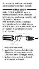 Preview for 21 page of drybar 900-3250-4 Operating Instructions  & Safety Manual