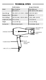 Предварительный просмотр 8 страницы drybar Baby Buttercup 900-1025-4 Operating Instructions  & Safety Manual