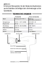 Предварительный просмотр 43 страницы drybar Baby Buttercup 900-1025-4 Operating Instructions  & Safety Manual