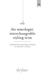 Предварительный просмотр 1 страницы drybar the mixologist Operating Instructions  & Safety Manual