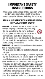 Preview for 2 page of drybar Tress Press Operating Instructions  & Safety Manual