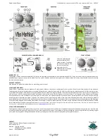 Preview for 2 page of DryBell Vibe Machine V-1 User Manual