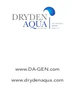 Предварительный просмотр 80 страницы DRYDEN AQUA DA-GEN Manual