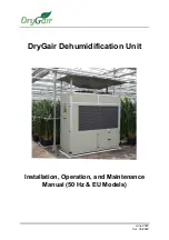 Preview for 1 page of DryGair DG12 Installation, Operation And Maintenance Manual