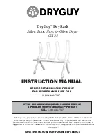 DryGuy 02135 Instruction Manual preview