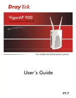 Preview for 1 page of DryTek VigorAP 900 User Manual