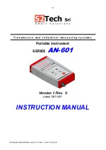 DS Europe AN-601 Series Instruction Manual preview