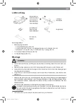 Preview for 9 page of DS Produkte 00162 Operating Instructions Manual