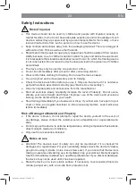 Preview for 23 page of DS Produkte 00162 Operating Instructions Manual