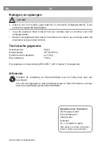 Предварительный просмотр 34 страницы DS Produkte 00212 Operating Instructions Manual