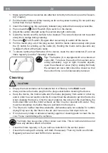 Preview for 22 page of DS Produkte 00400 Instruction Manual