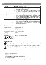 Preview for 12 page of DS Produkte 00519 Instruction Manual