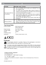 Предварительный просмотр 22 страницы DS Produkte 00519 Instruction Manual