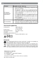 Предварительный просмотр 42 страницы DS Produkte 00519 Instruction Manual