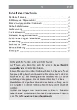 Preview for 1 page of DS Produkte 00561 Operating Instructions Manual