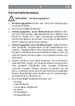 Preview for 3 page of DS Produkte 00561 Operating Instructions Manual