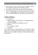 Preview for 5 page of DS Produkte 00561 Operating Instructions Manual