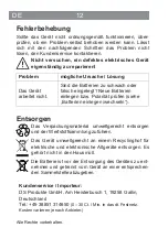 Preview for 10 page of DS Produkte 00561 Operating Instructions Manual