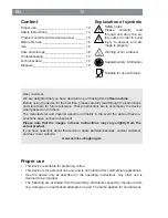 Предварительный просмотр 12 страницы DS Produkte 00908 Instruction Manual