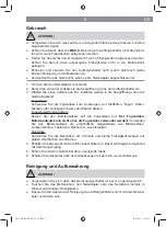 Preview for 9 page of DS Produkte 01169 Instruction Manual