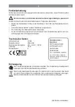 Preview for 9 page of DS Produkte 01568 Instruction Manual