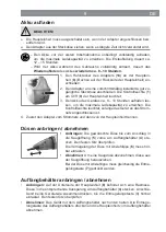 Предварительный просмотр 9 страницы DS Produkte 01774 Instruction Manual