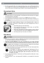 Preview for 8 page of DS Produkte 01784 Instruction Manual