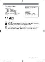 Preview for 10 page of DS Produkte 03531 Instruction Manual