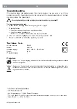 Предварительный просмотр 16 страницы DS Produkte 03885 Instruction Manual