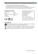 Предварительный просмотр 11 страницы DS Produkte 04201 Instruction Manual